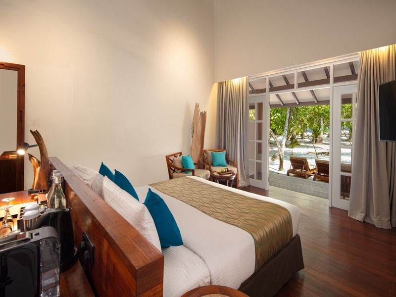 Deluxe Beach Villa - Interior - Adaaran Select Meedhupparu - Conch Holidays