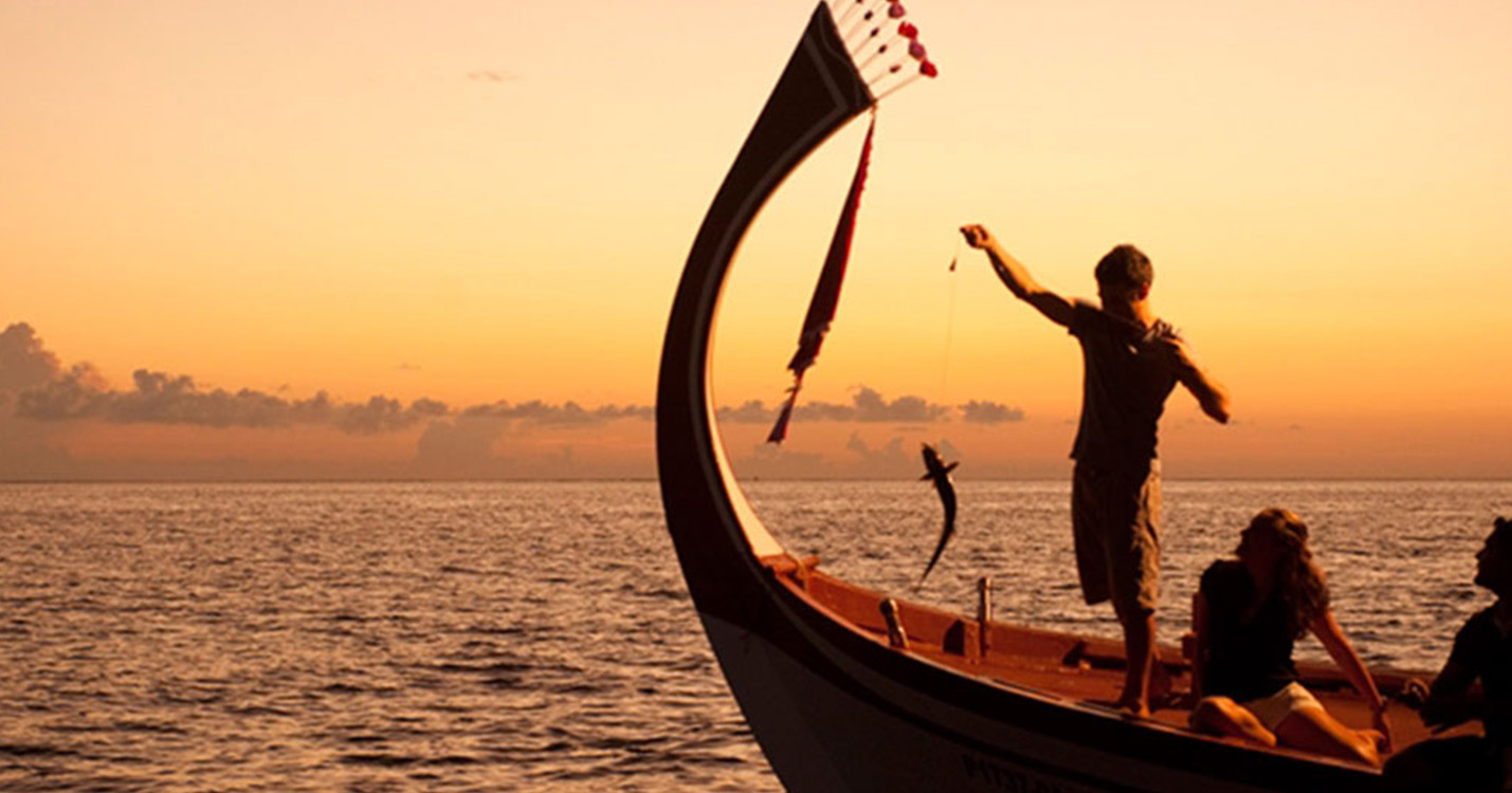 sunset fishing excursion - night fishing_Adaaran Prestige Vadoo_Aerial_Conch